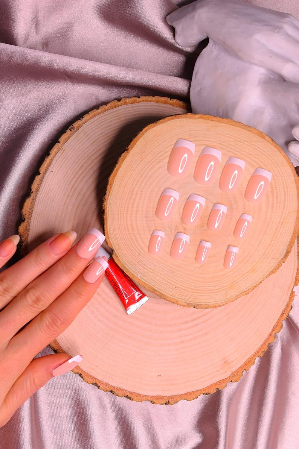 MUJGAN 12'li Küt Takma Tırnak Serisi (ACKP-T26)