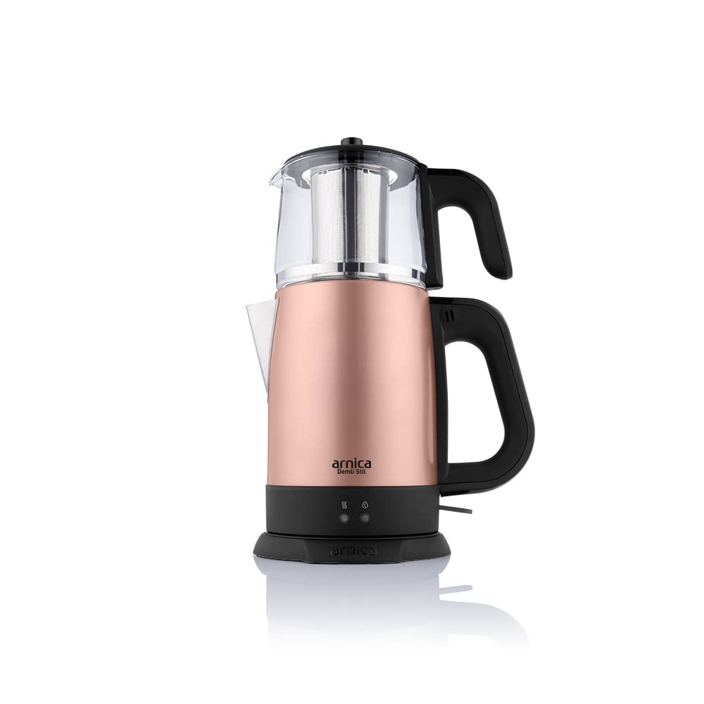 arnica IH33200 Demli Stil Rose Cam Çay Makinesi