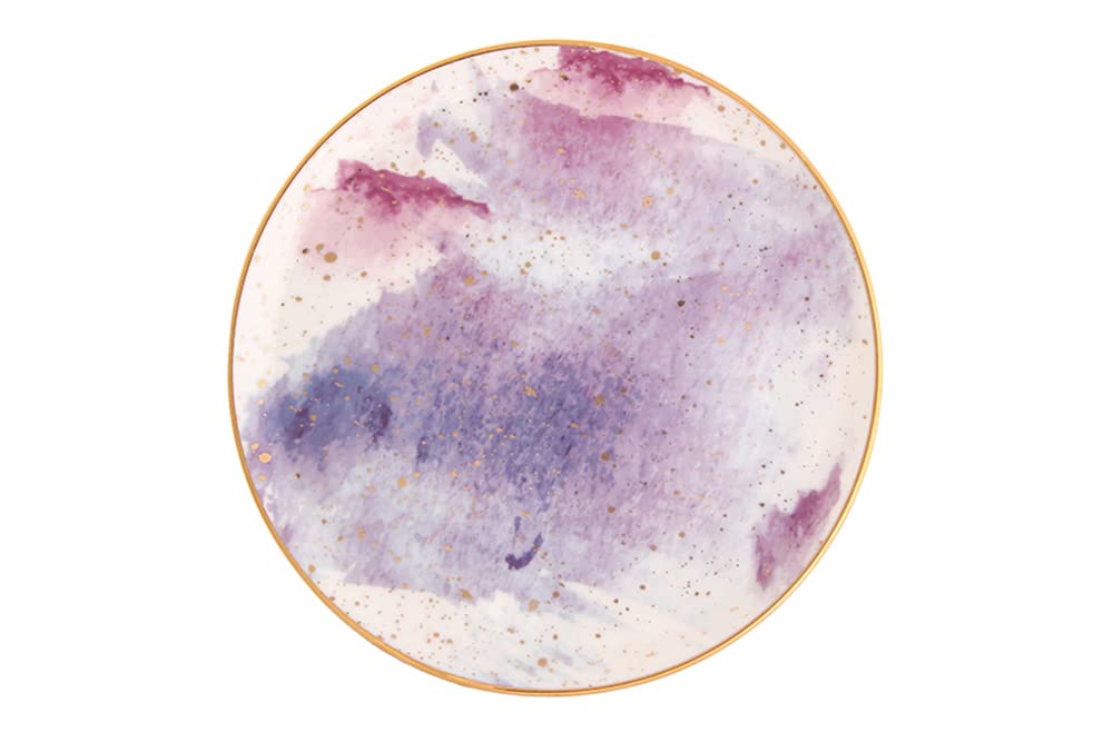 Porland Cosmos Desen7 Düz Tabak 24 cm