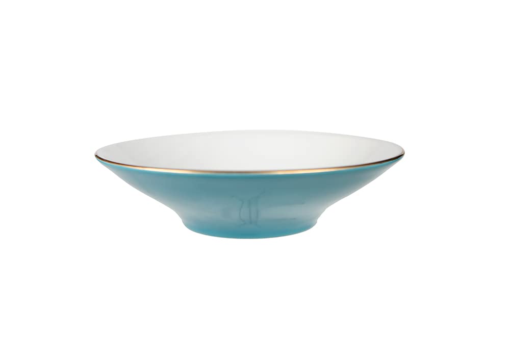 Porland Glamorous Turkuaz Çukur Tabak 20 cm