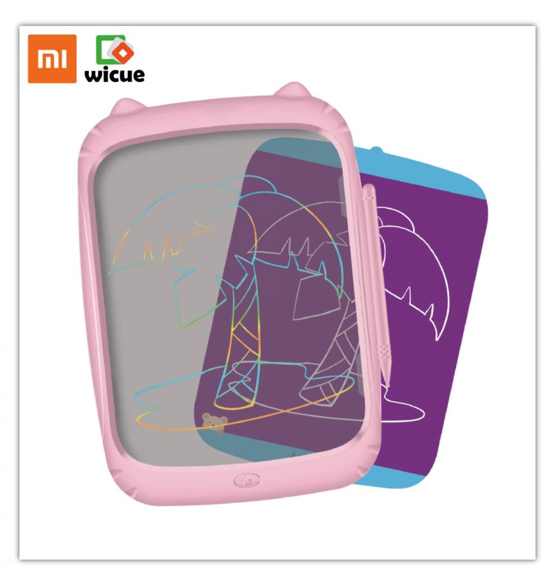 WİCUE Xiaomi 11" Saydam Pembe LCD Dijital Çizim Tableti