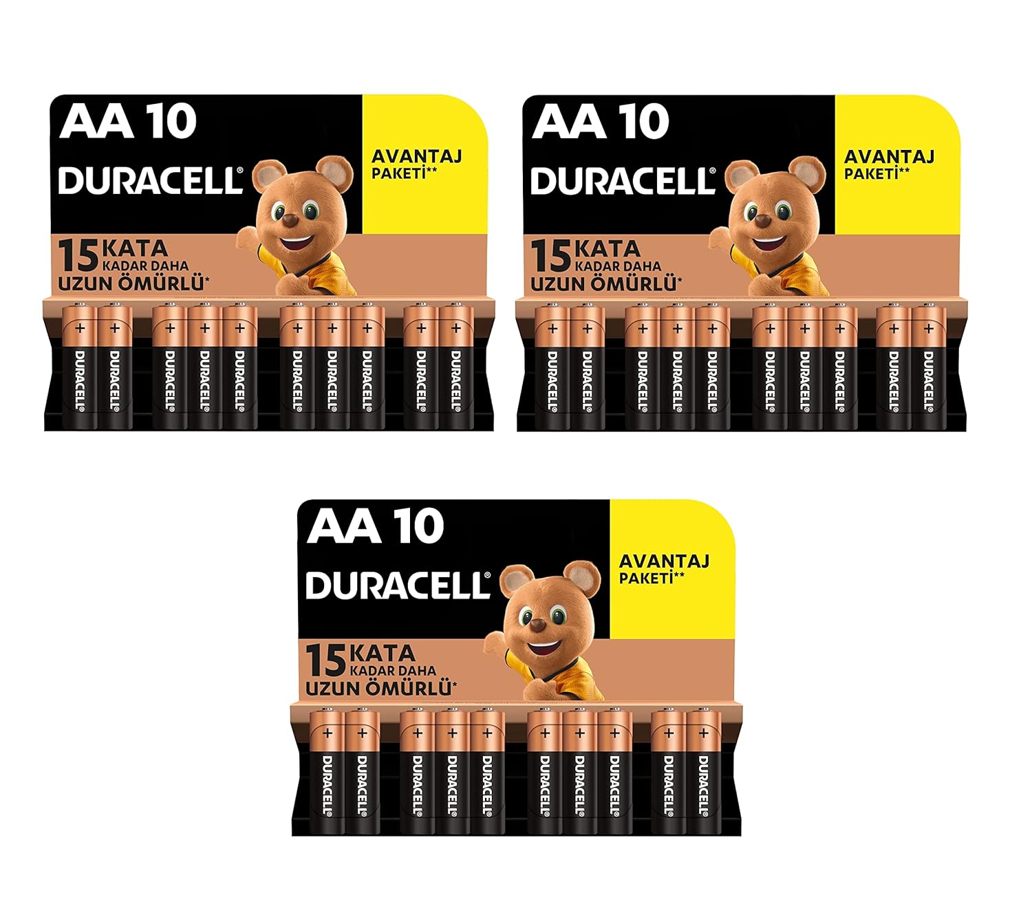 Duracell Alkalin Aa Kalem Piller, 30 Lu Paket