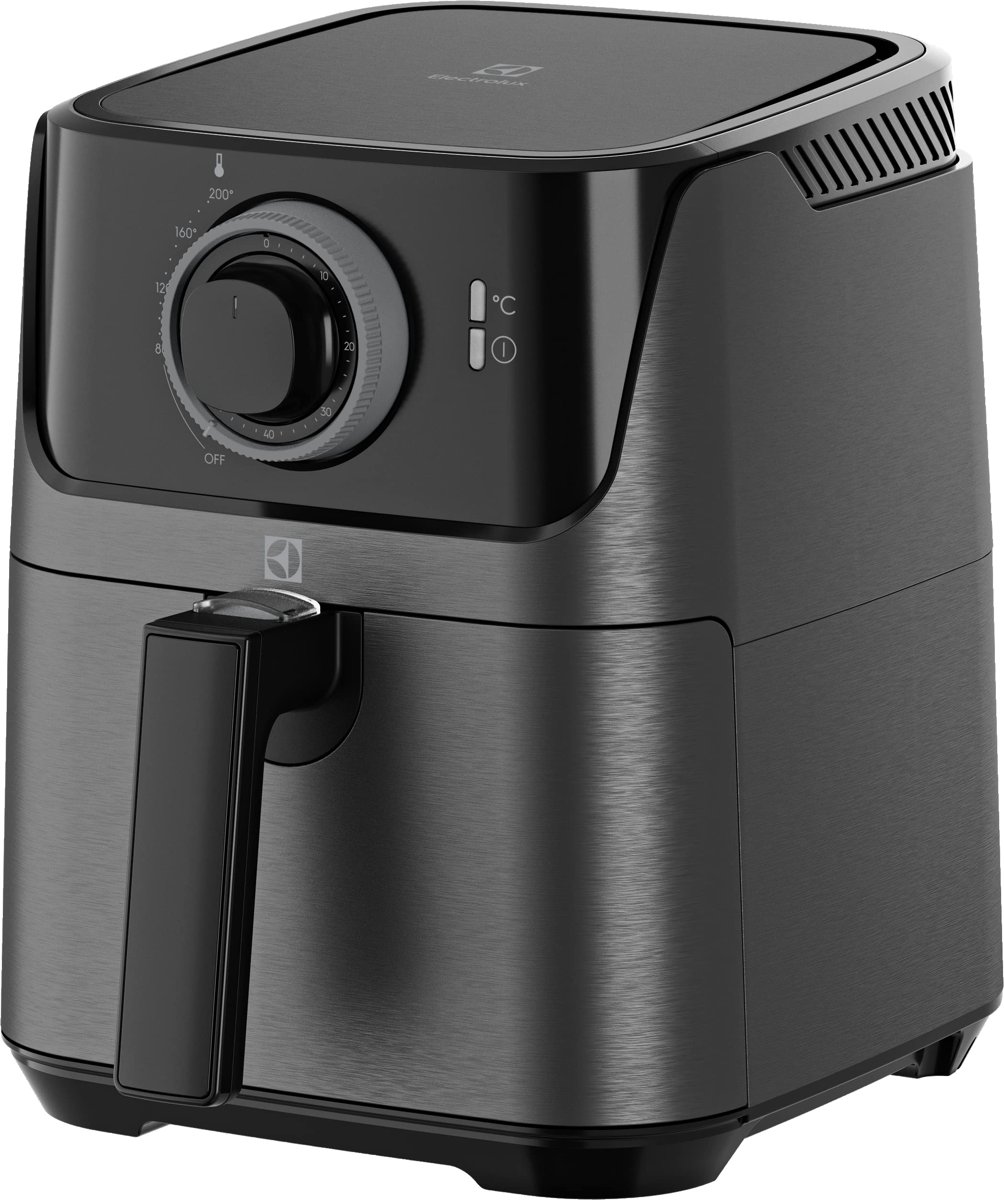 Electrolux E5AF1-4GB Create 5 Airfryer Granit Siyah 3.5 Litre Sepet Kapasiteli, 2.5 Litre Kızartma Kapasiteli, 1350W, 60 Dakikalık Zamanlayıcılı