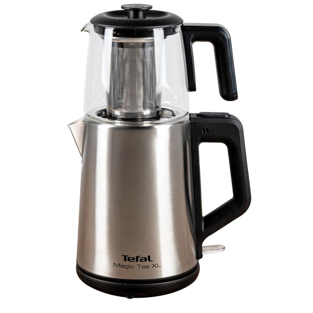 Tefal Magic Tea XL Cam Demlikli Ve Paslanmaz Çelik Gövdeli 1650 Watt Çay Makinesi