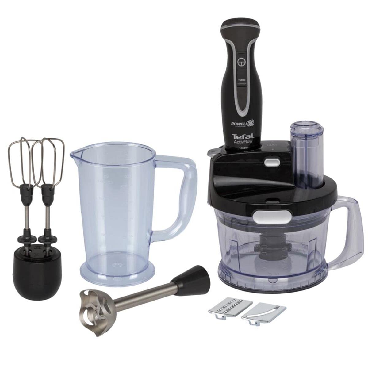 Tefal Powelix Activflow Pro 1000 Watt Blender Seti - Siyah