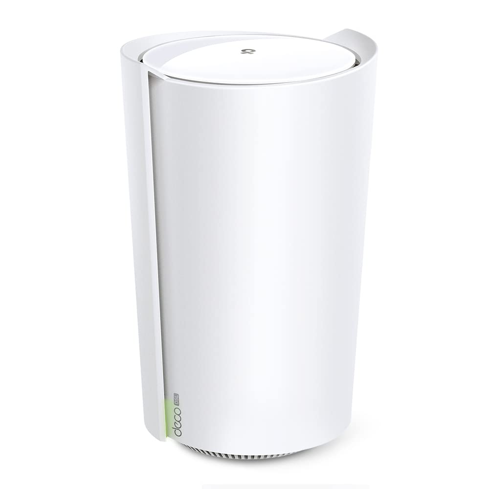TP-Link Deco X73-DSL 1-pack, AX5400 Mbps, Dual-Band, Gigabit Ethernet Portları, 150 Cihaza Kadar Bağlantı, 270 m² 'ye Kadar Kapsama, Fiber Destekli Wi-Fi 6 VDSL Mesh Modemi