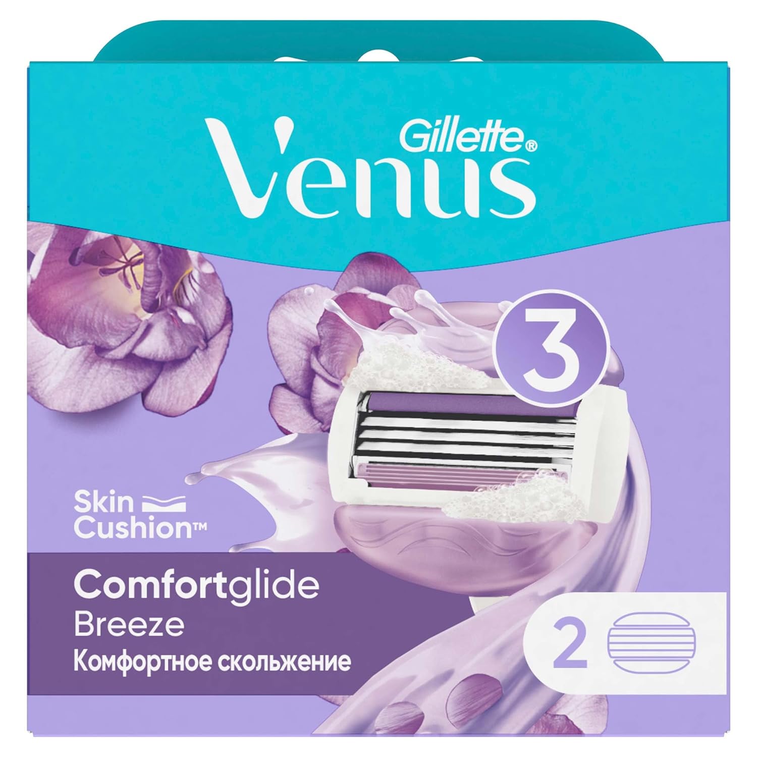 Gillette Venus Comfortglide Breeze 2 Adet Yedek Başlık