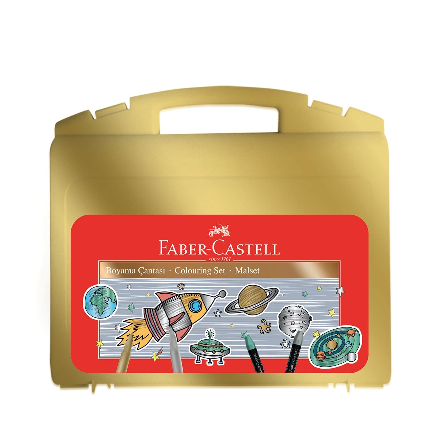 Faber-Castell Metalik Boyama Çantası