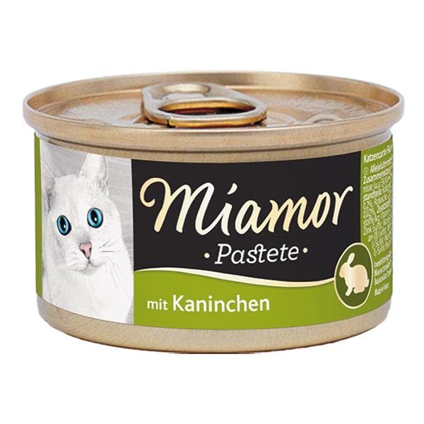 Miamor Pastete Tavşanlı Kedi Konservesi 85gr x 12 Adet