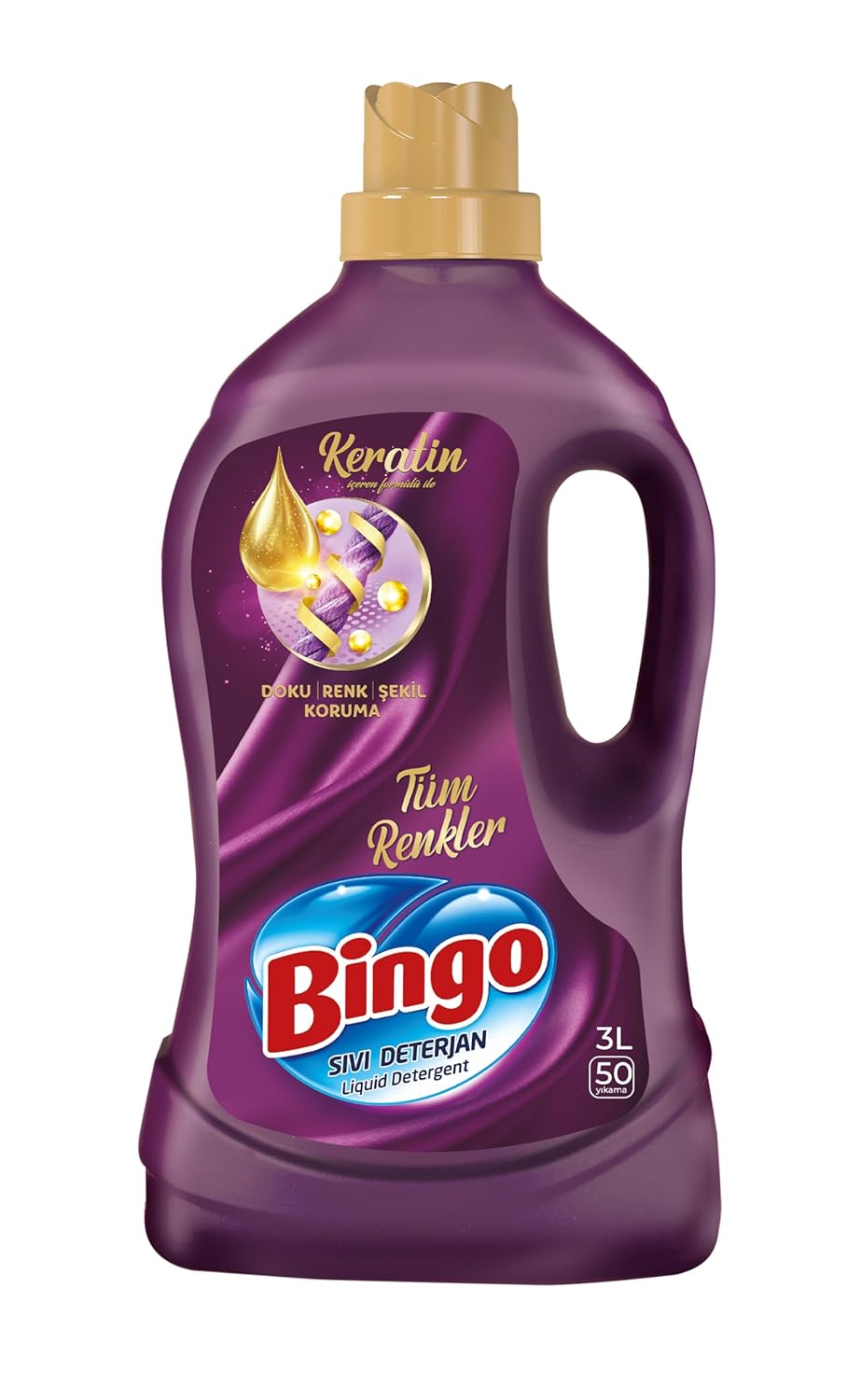 Bingo Sıvı Çamaşır Deterjan Bakım Onaran Bakım 3000 ml 50 Yıkama