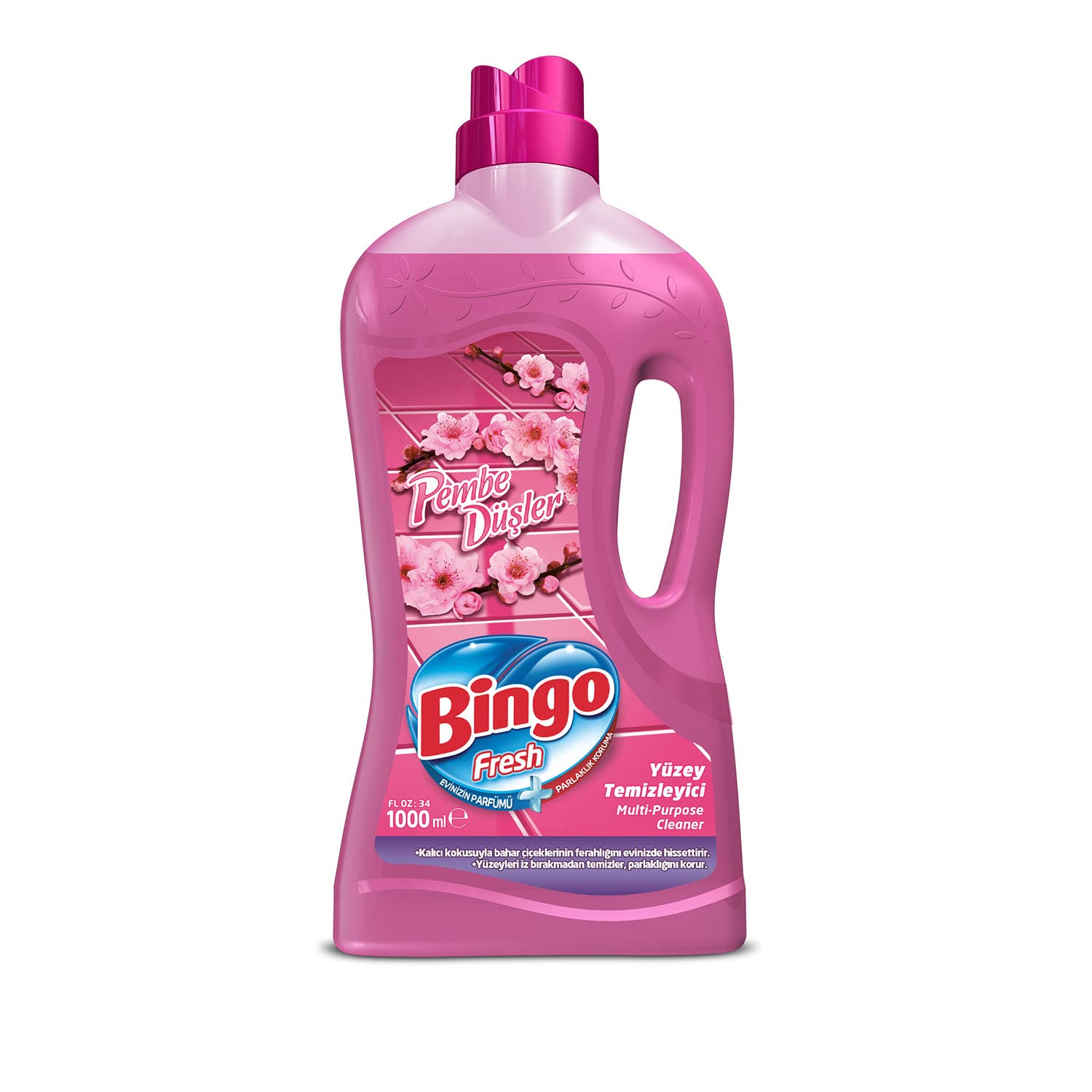 Bingo Yüzey Temizleyici Standart Pembe Düşler 1000 ml