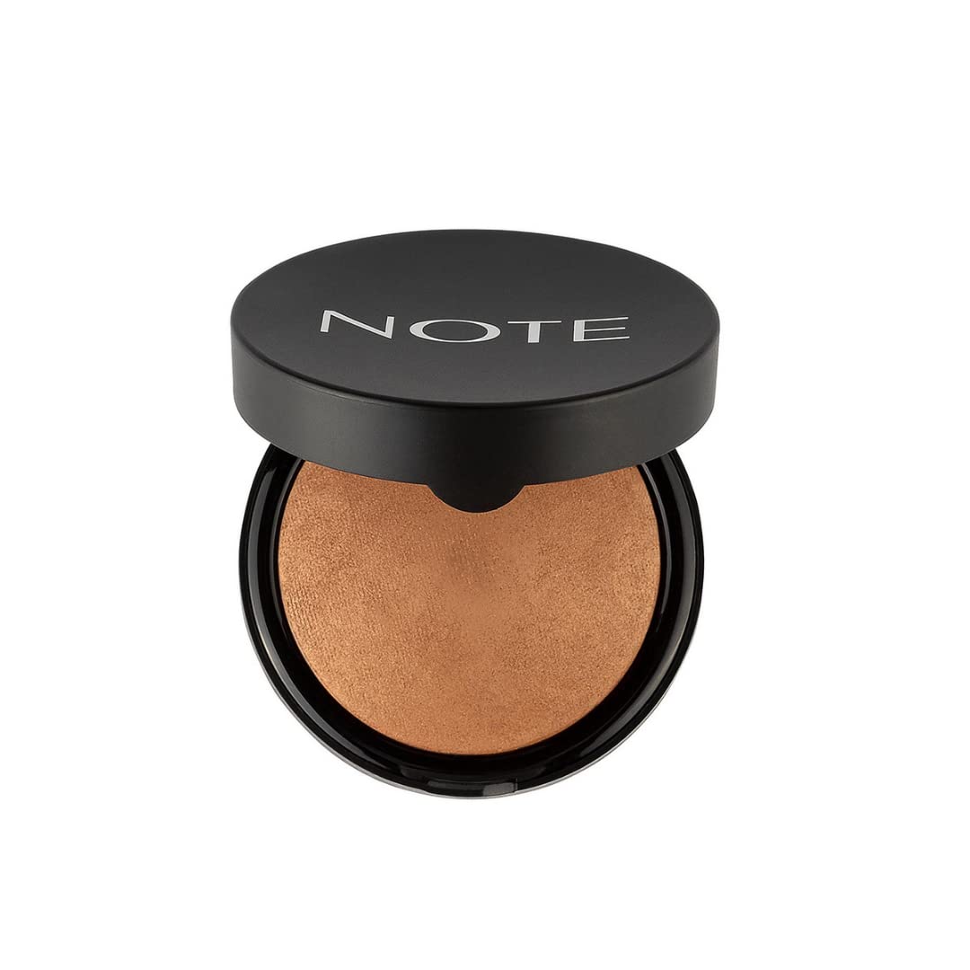 Note Baked Blusher 05 Mocha Taste Işıltılı Fırınlanmış Toz Allık