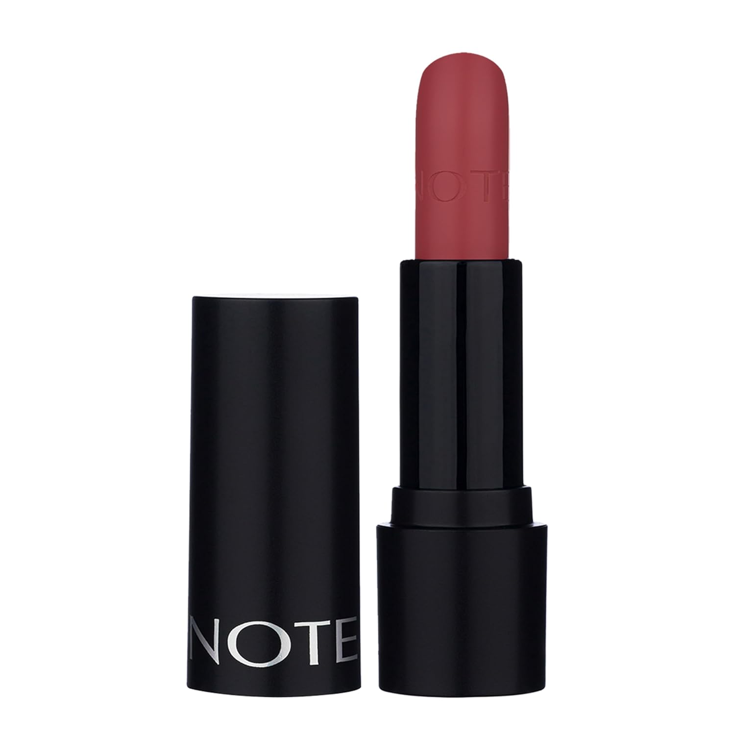 Note Deep Impact Lipstick 04 Terracotta Kremsi Dokulu Yarı Parlak Ruj, Kırmızı
