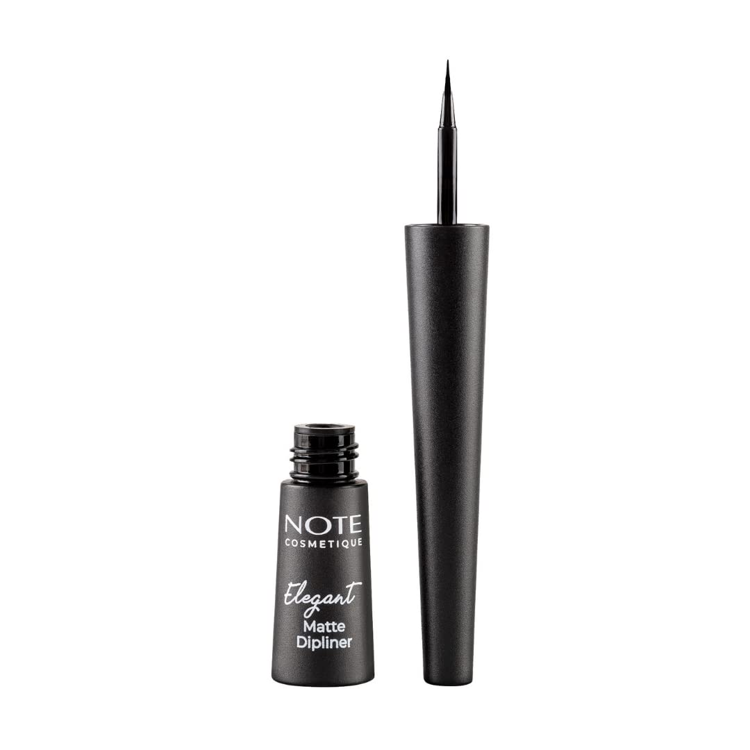 Note Cosmetics Note Elegant Matte Dipliner Waterproof Siyah 01