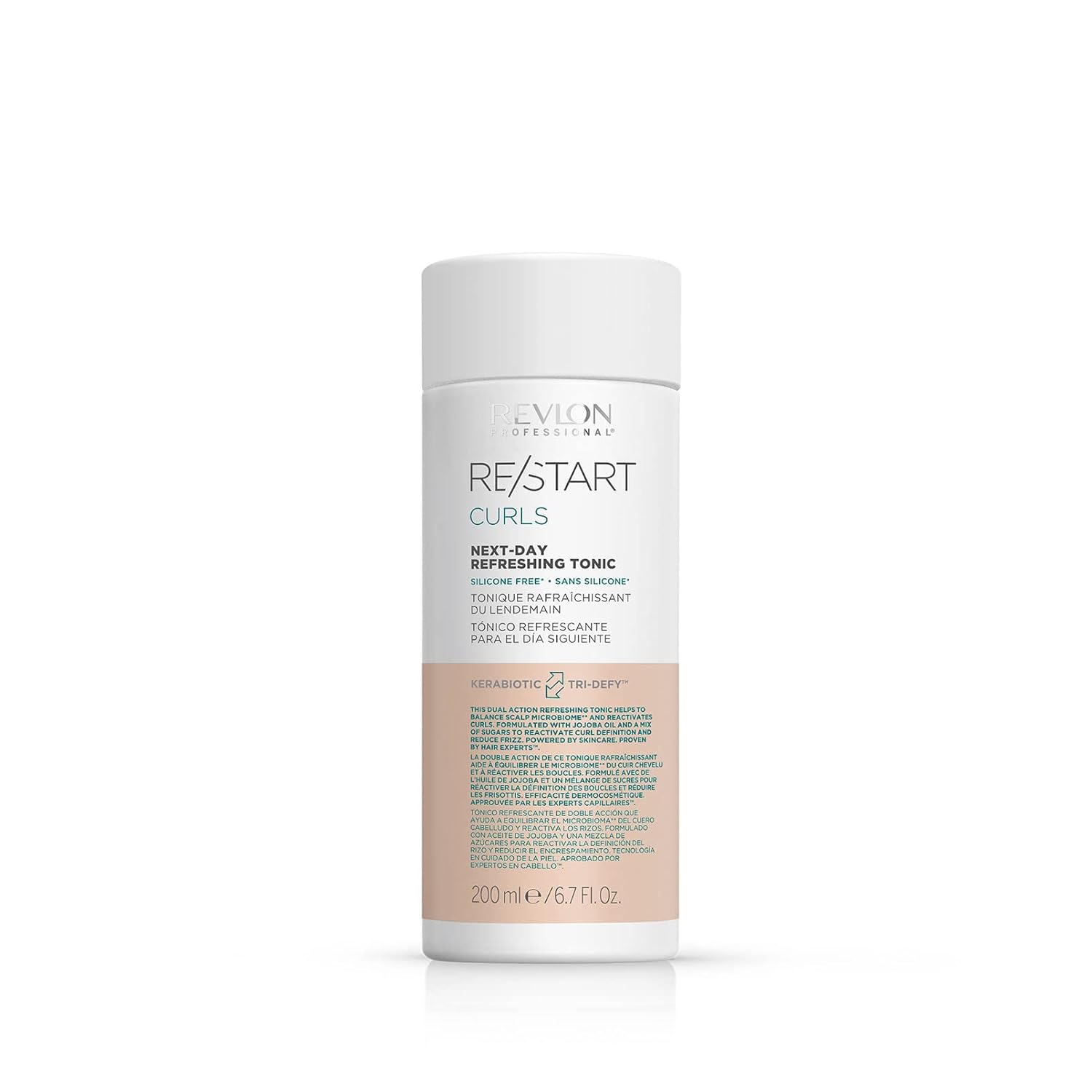 Revlon Professional Restart Curls Next-Day Refreshing Tonic 200ml Sulfate & Silicone Free