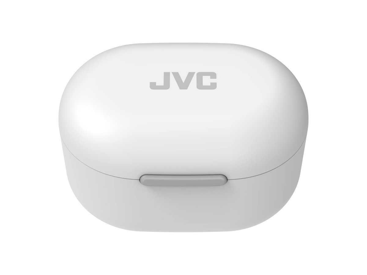 JVC HA-Z330T-W - Kompakt Gerçek Kablosuz Kulaklık, Aktif Gürültü Önleme, Düşük Ağırlık, Şık Tasarım, BT 5.2, (IPX4), 21 Saat Çalma Süresi, Oyunlar için Düşük Gecikme Modu, (Beyaz), Kulak İçi