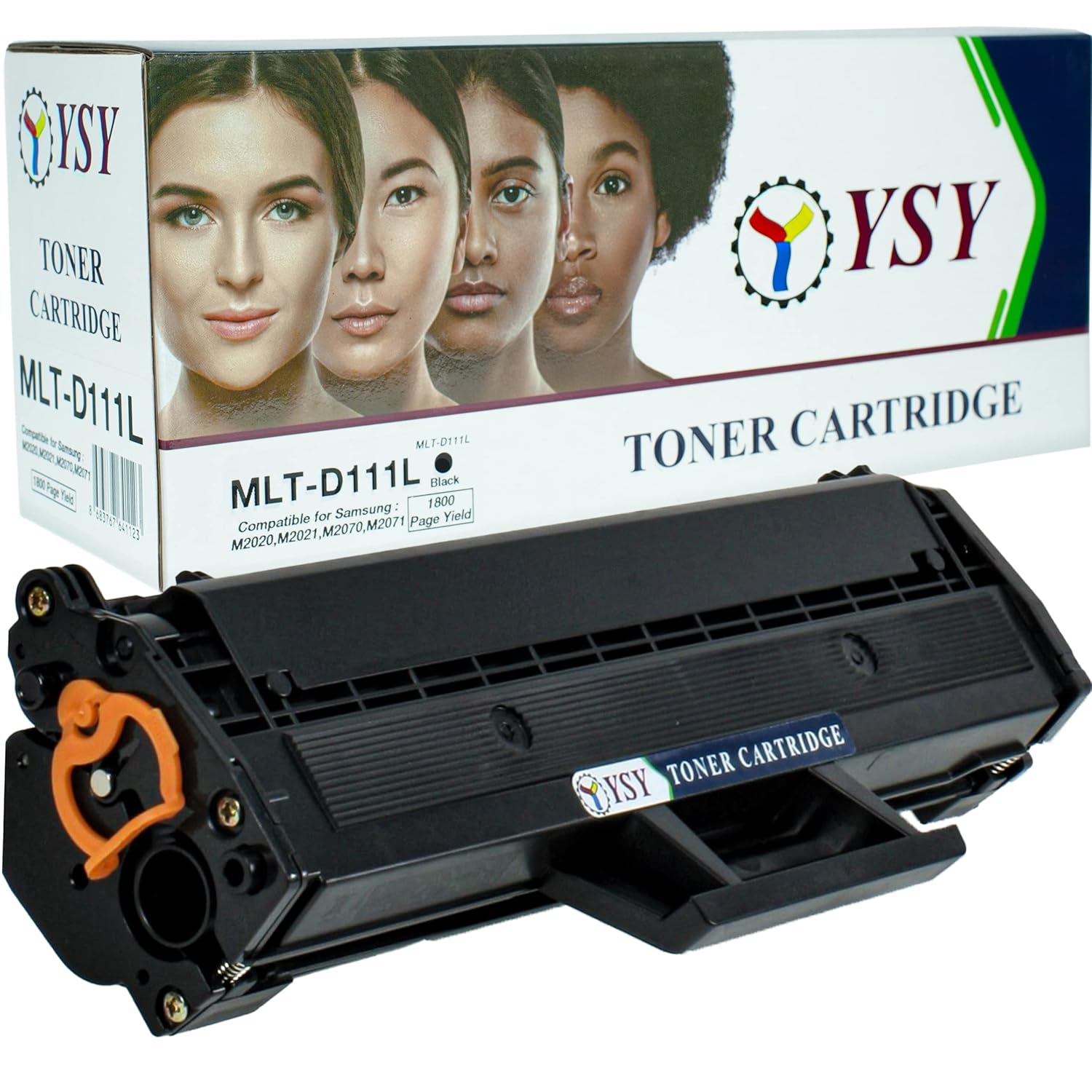 YSY 111L M2020 2022 M2026 M2070 için NEW FIRMWARE (GÜNCEL ÇİP) Yüksek Kapasite 1800(1.8K) Sayfa Verimli Muadil Toner (Siyah)