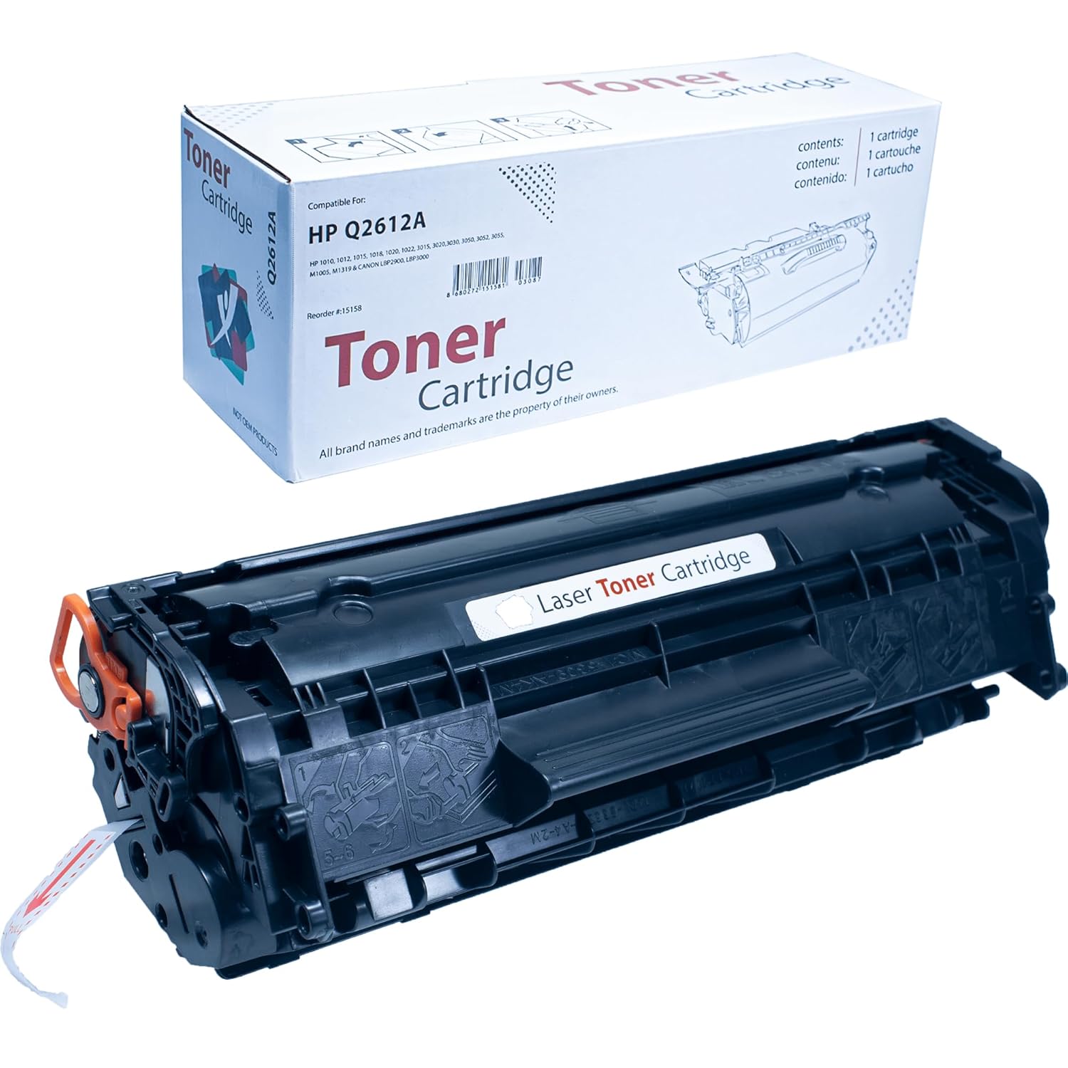 YSY HP 1020 1018 1010 1012 1022 3015 3030 3050 3055 1022n 3052 M1005 M1319f 2000 Sayfa Verimli Muadil Toner