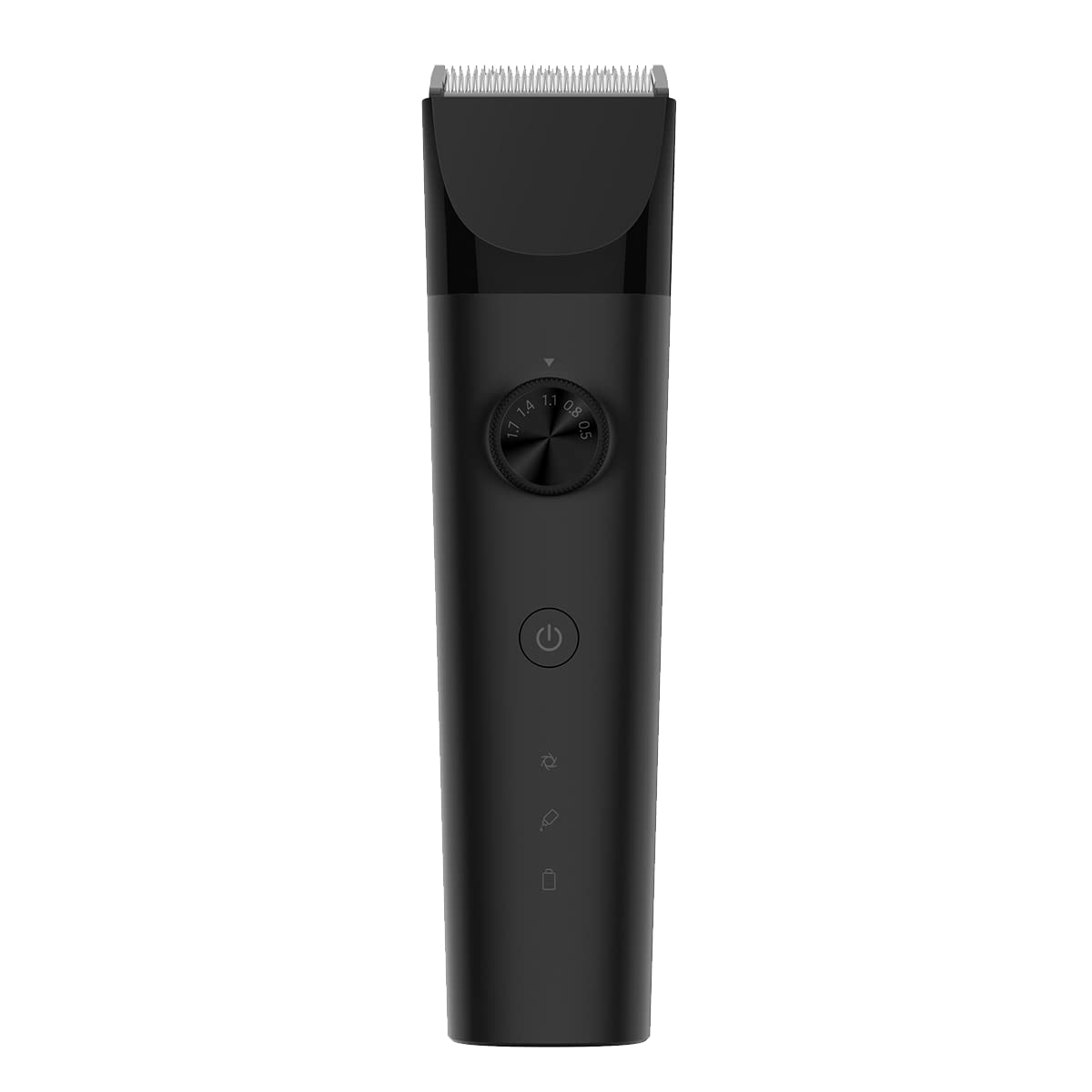 Xiaomi Hair Clipper, elektrikli tıraş makinesi, ayarlanabilir kesim uzunluğu, su geçirmez, 180 dakikaya kadar pil ömrü, siyah, İtalyan versiyonu