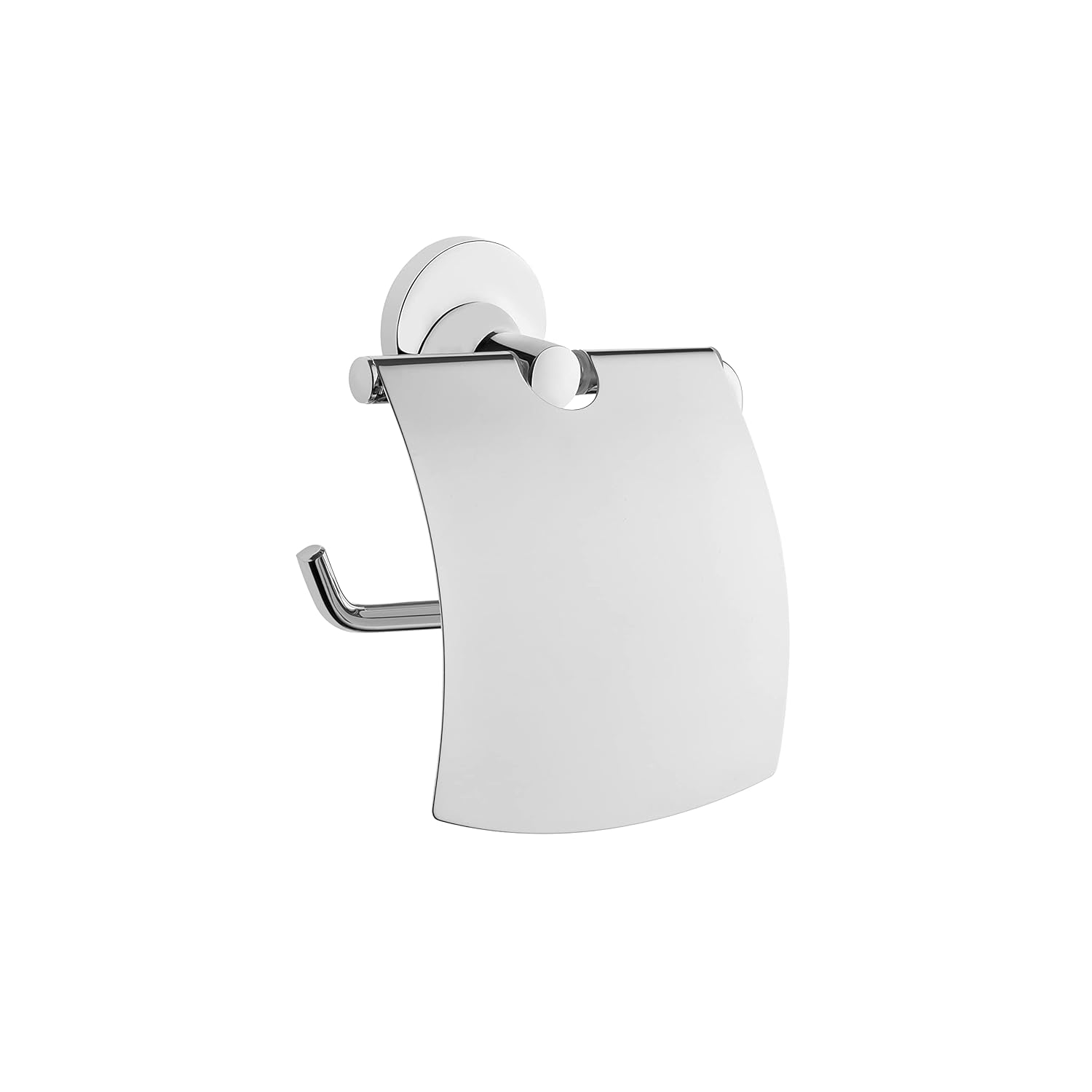 VitrA Base 300 A44112 Tuvalet Kağıtlığı, Kapaklı Krom