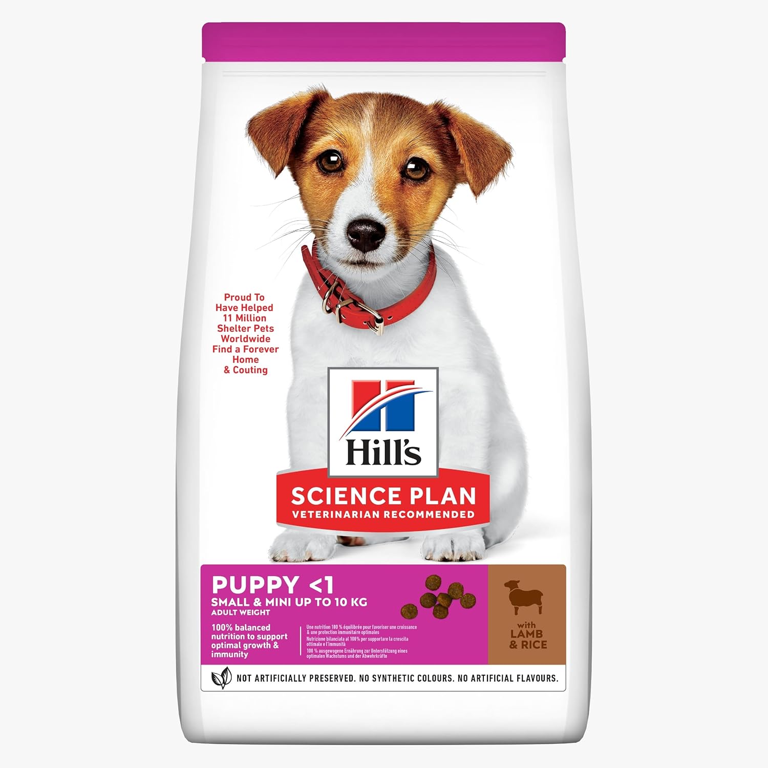 Hill's SCIENCE PLAN Küçük Irk Kuzulu & Pirinçli Yavru Köpek Maması 6 kg