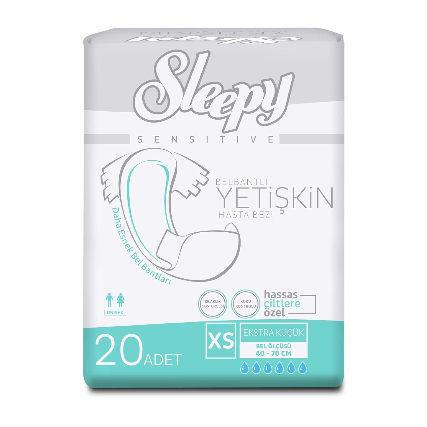 Sleepy Yetişkin Bezi Xsmall 20X6 Adet