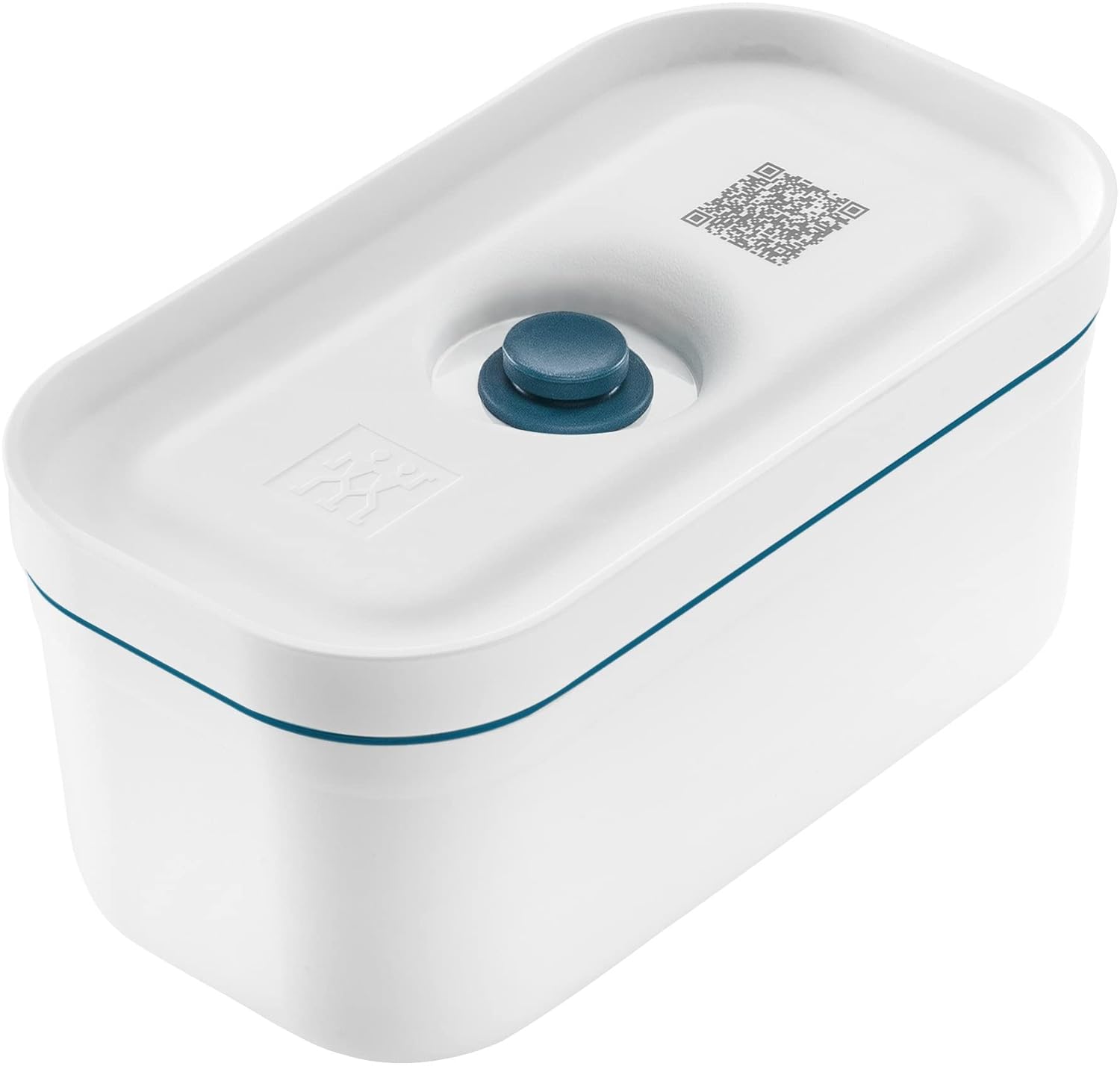 Zwilling Fresh & Save Vakumlu Yemek Taşıma Kabı, S, Plastik, Beyaz-Akdeniz Mavisi