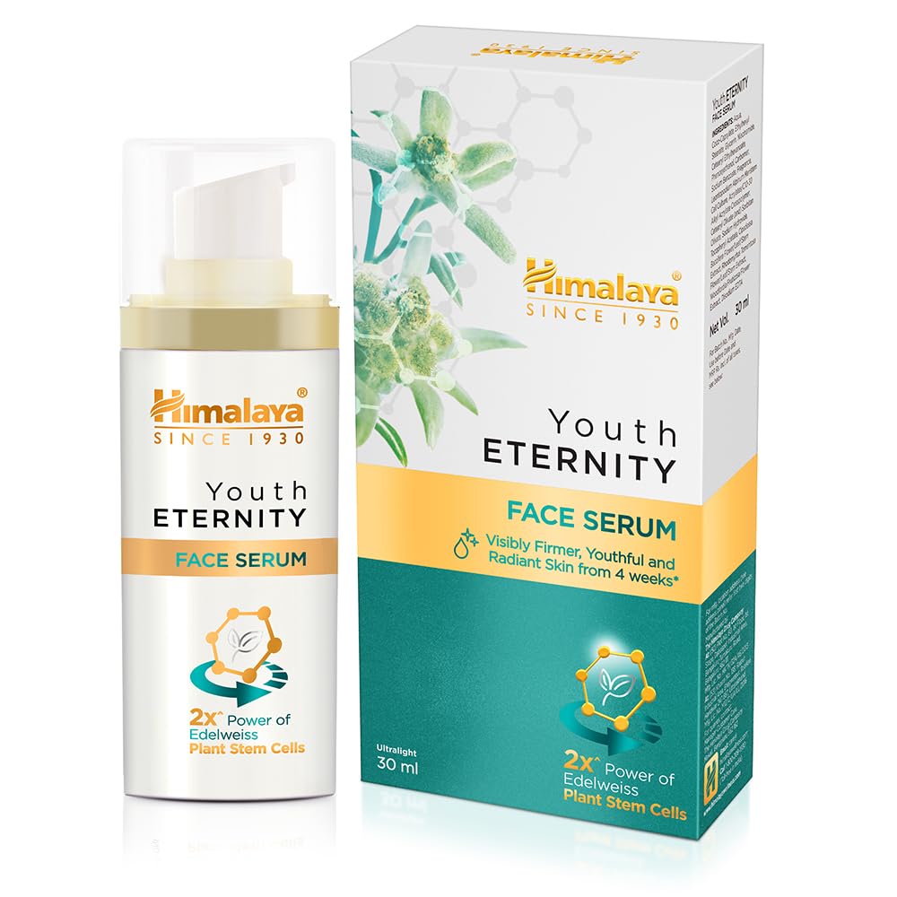 Himalaya Since 1930 Youth Eternity Yaşlanma Karşıtı Cilt Serumu 30 ml, Nemlendirici, Dolgunlaştıcı, SPF 15, Yağsız