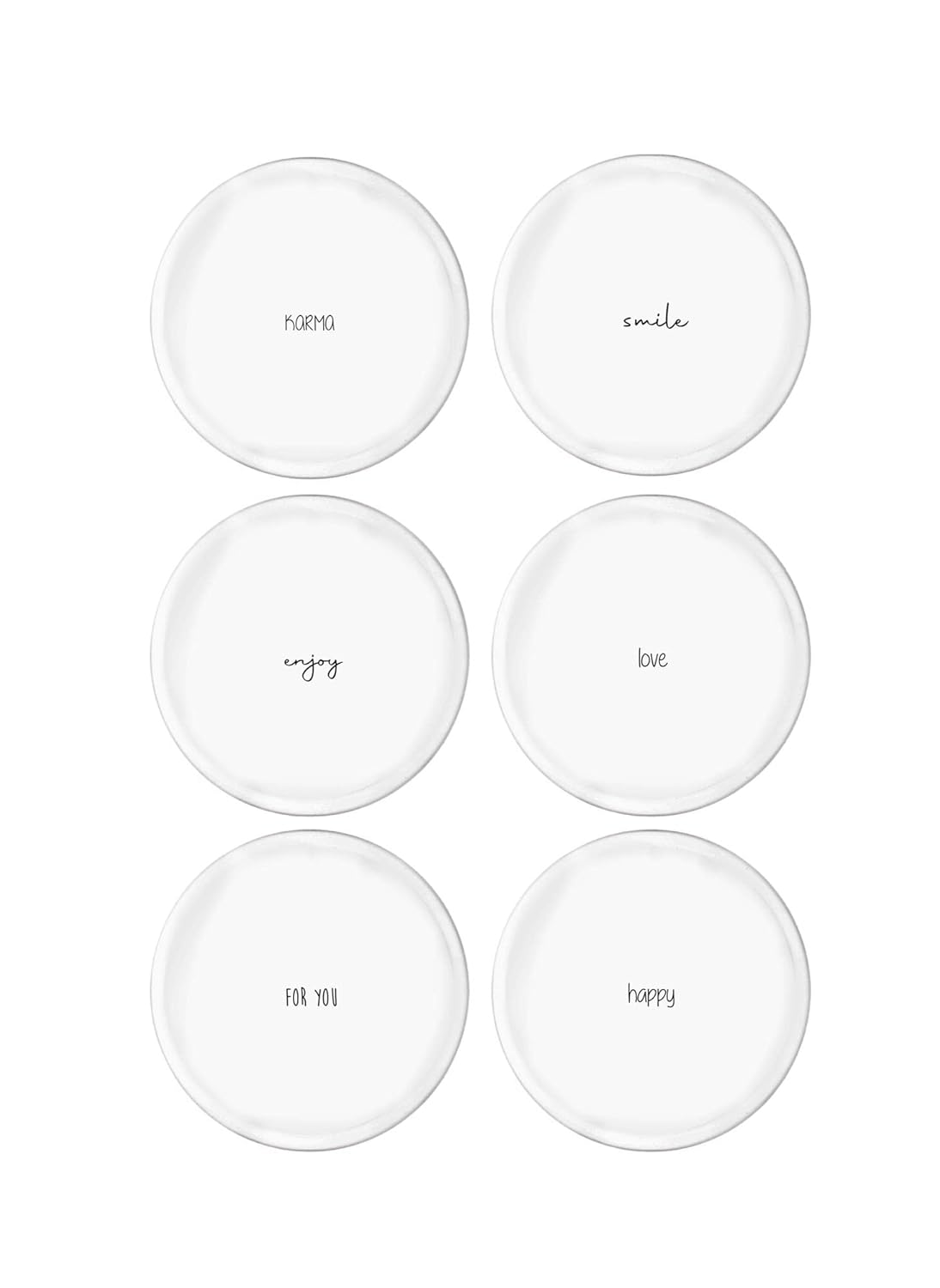 The Mia Summertime Pasta Tabağı 6 Lı Set - 19 cm