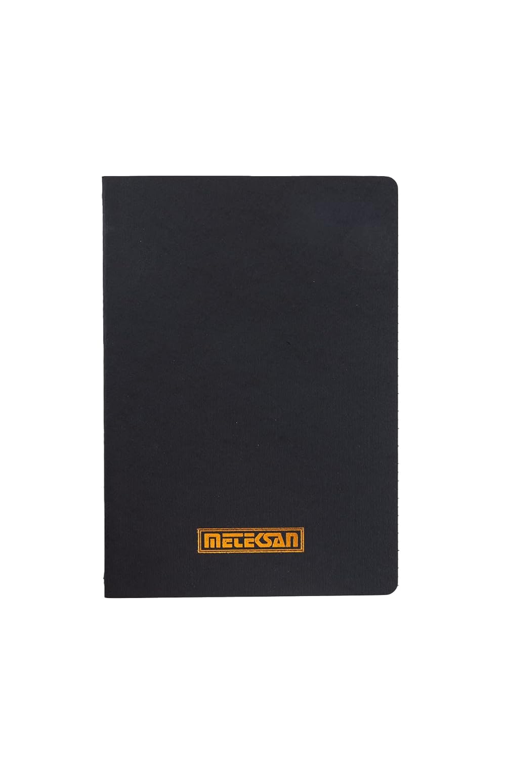 Meteksan Notes 17x24 cm Karton Kapaklı İplik Dikişli Defter, 32 Yaprak, Düz, Siyah