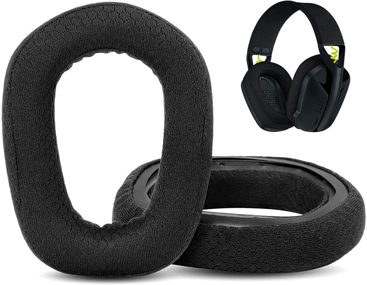 Kulaklık Yastığı Yedeği Uyumlu G435 Bluetooth Gaming Kulaklıklar Yastığı Yumuşak Protein Derisi/Hafıza Köpüğü ile