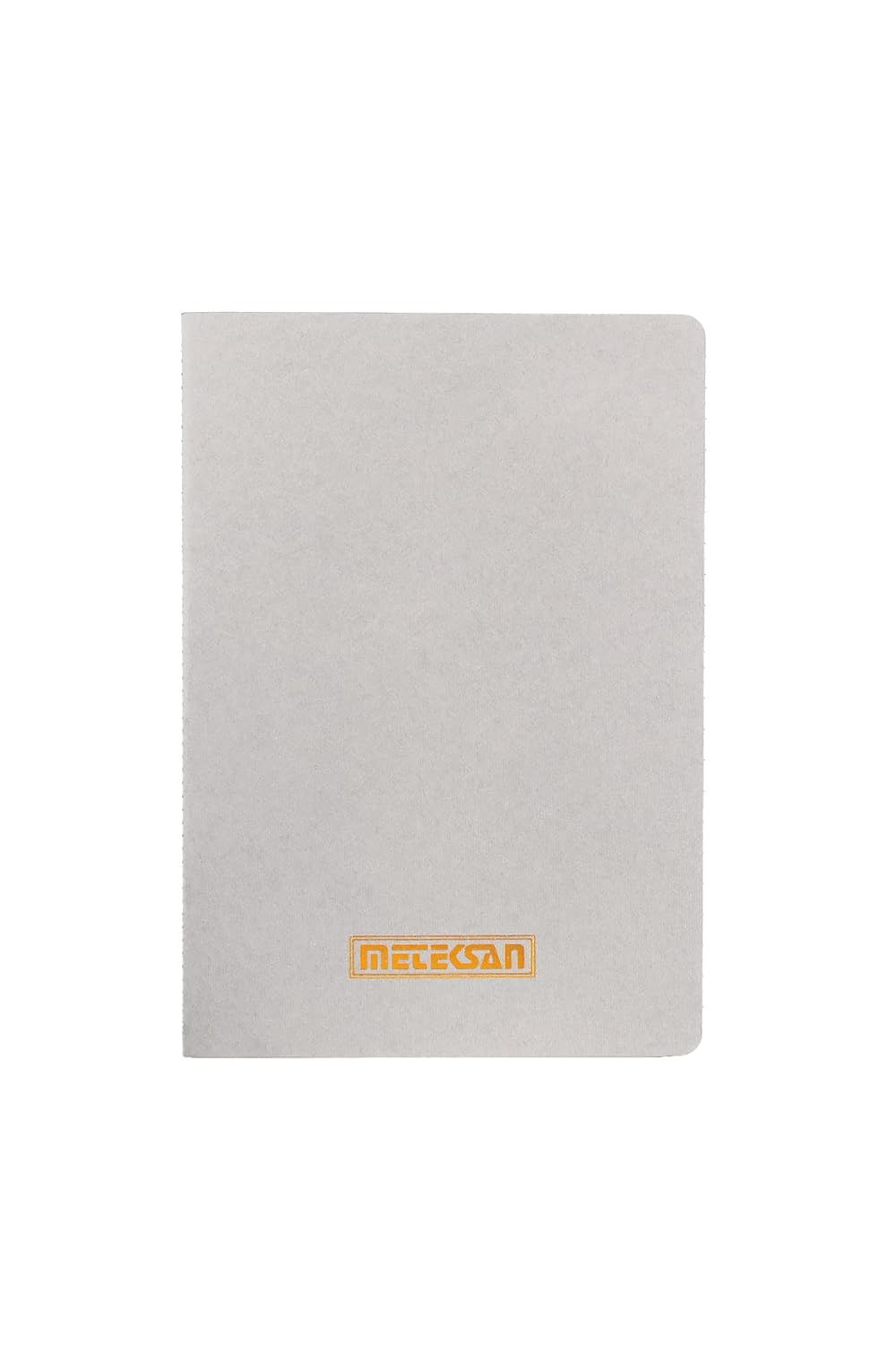 Meteksan Notes 17x24 cm Karton Kapaklı İplik Dikişli Defter, 32 Yaprak, Düz, Gri