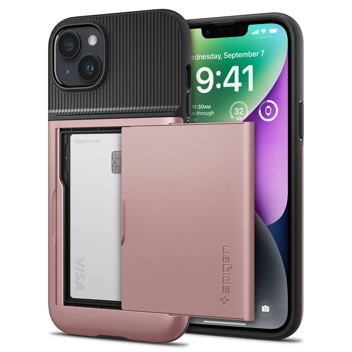 Spigen iPhone 14 Plus ile uyumlu Kılıf Slim Armor CS Rose Gold - ACS04912
