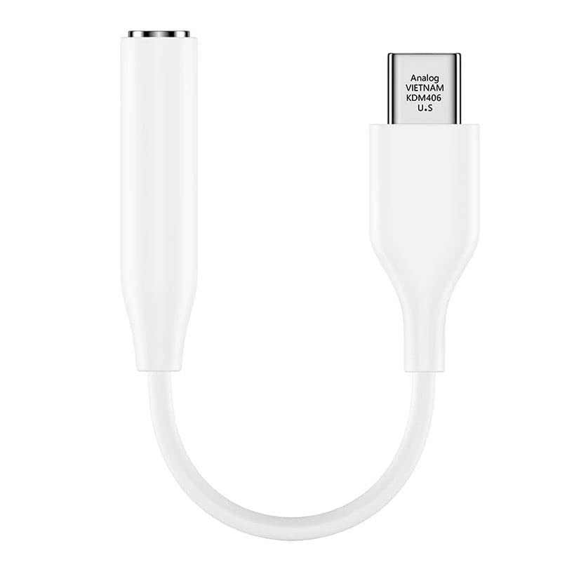 Ayex TYPE-C İçin 3.5mm Aux, Kulaklık ve Mikrofon Adaptörü, Beyz, Samsung Telefonlar ile uyumlu