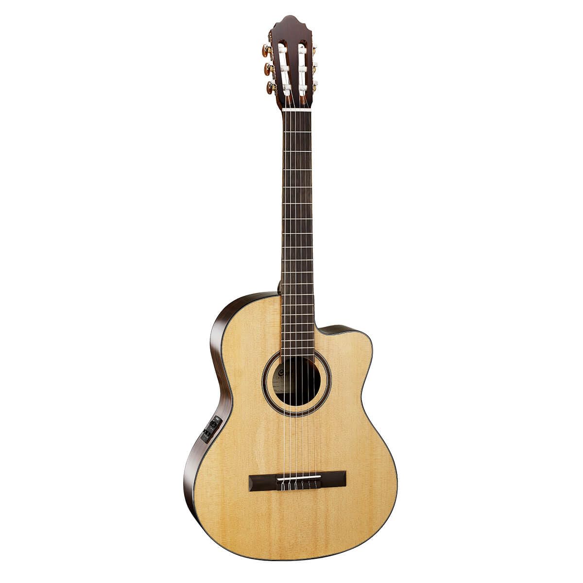 Cort AC160CF NAT - Natural - Çantasız Elektro Klasik Gitar