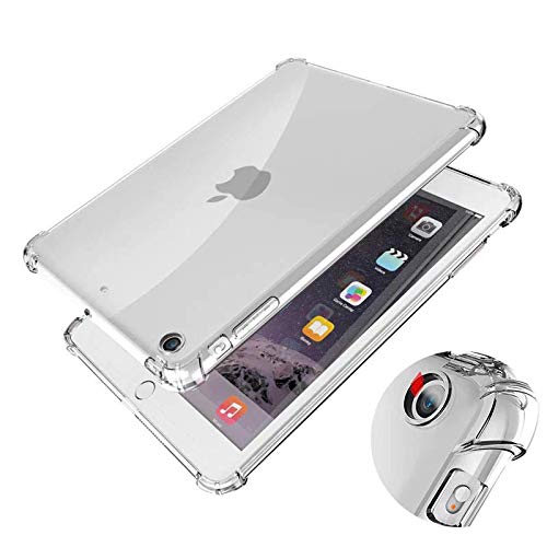 Spia Apple iPad 10.2 2021 (9.Nesil) Kılıf Anti Shock Şeffaf Conny Tablet Silikon Dayanıklı Darbe Karşıtı Koruyucu Yeni Nesil Tasarım (Apple iPad 10.2 2021 (9.Nesil), Anti Shock Şeffaf)
