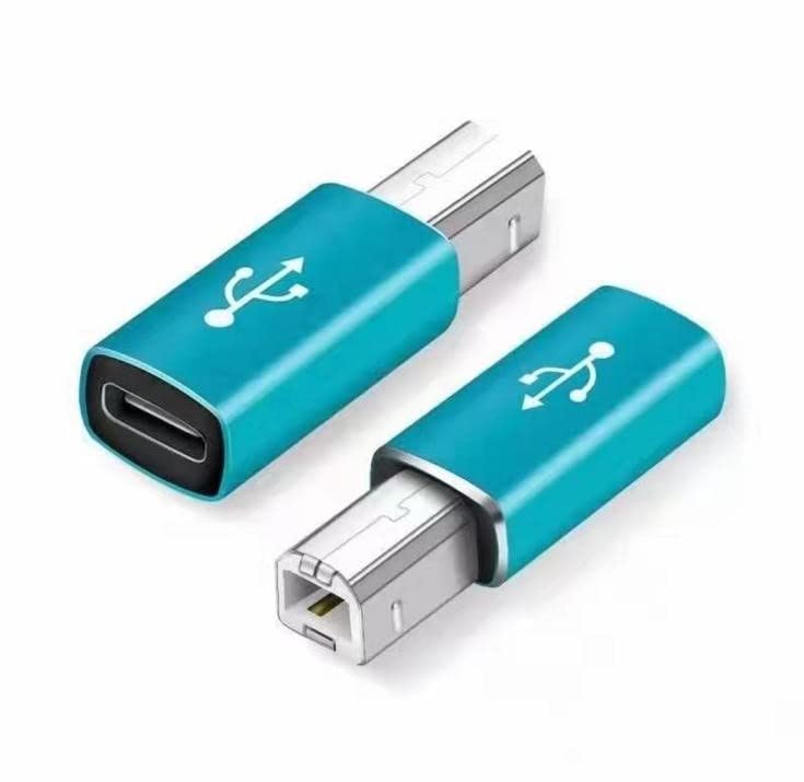 Monte Lua USB Type C To USB B Yazıcı Çevirici Type C Printer Adaptör