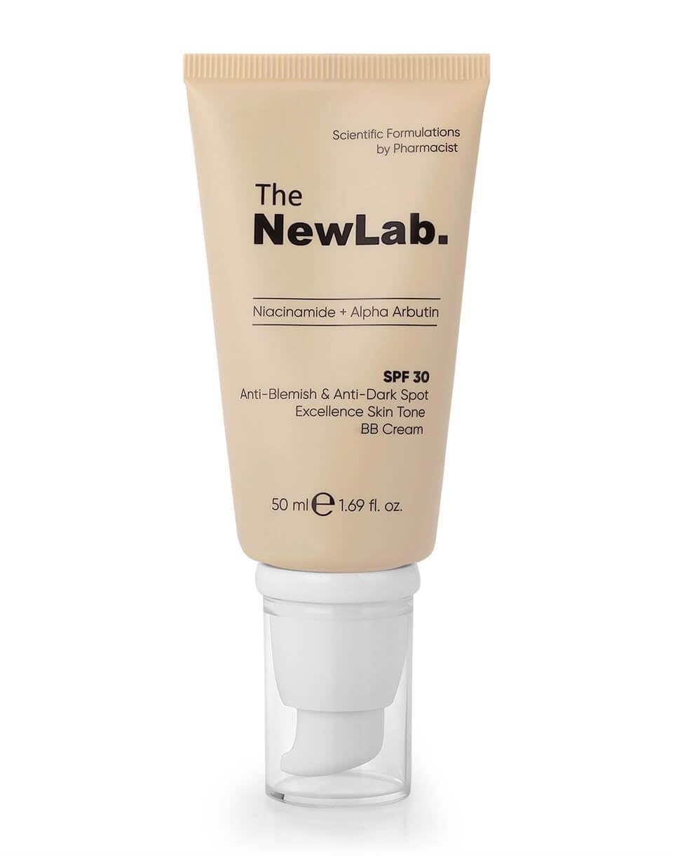 The NewLab. Akne Ve Leke Karşıtı Cilt Tonu Eşitleyici Spf 30 Bb Krem-Niacinamide+Alpha Arbutin