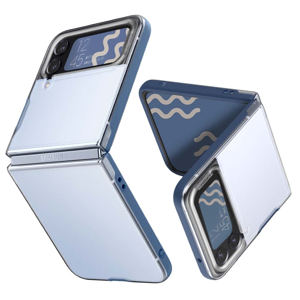 Spigen Ciel by CYRILL Galaxy Z Flip 4 ile uyumlu Kılıf Color Brick Coast - ACS05244