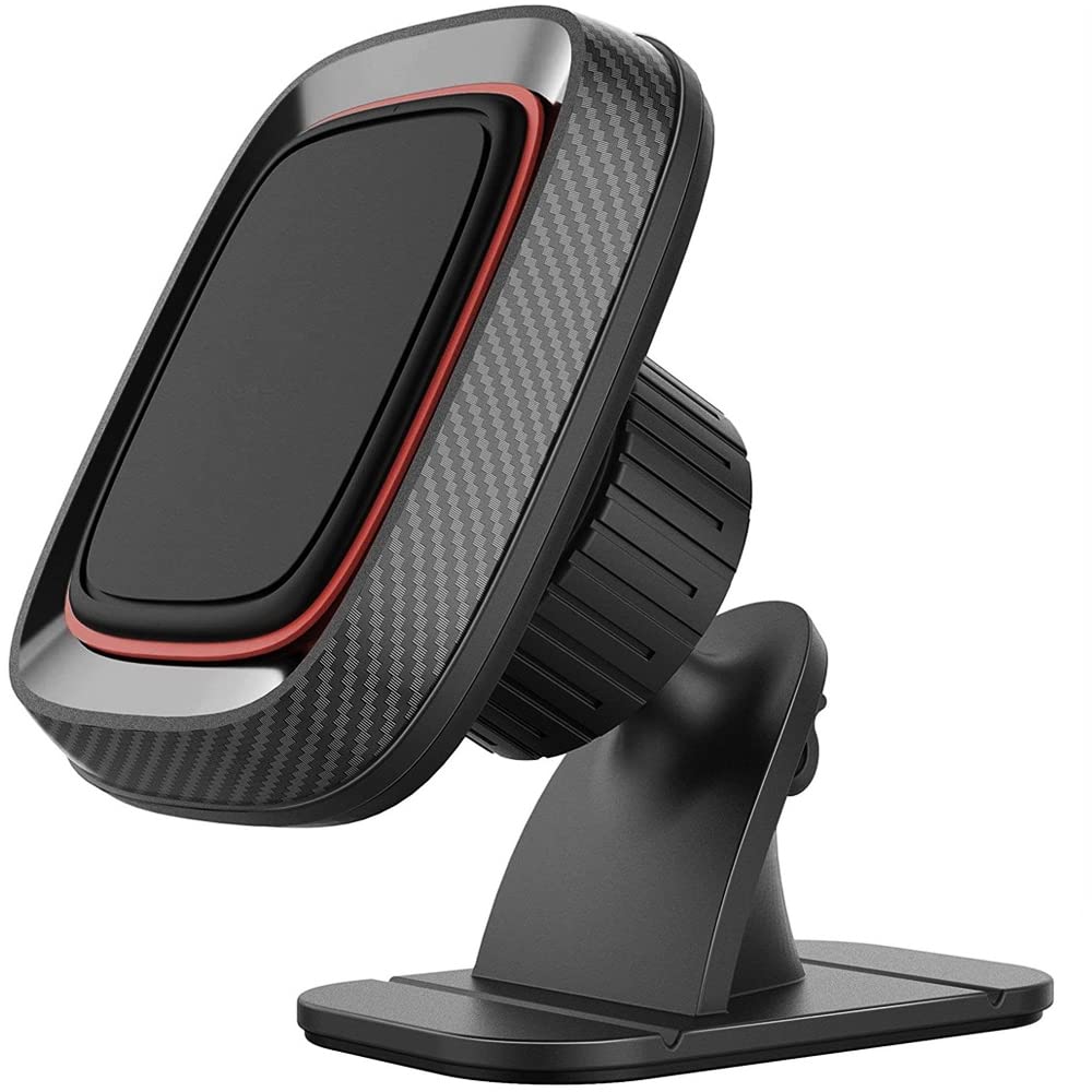 Coverzone Profesyonel C6-W15 Araç İçi Yapışkan Gövde, Torpido Uzeri Kullanılabilen, Navigasyon Takip, Universal Mıknatıslı Araç İçi Telefon Tutucu (Siyah)