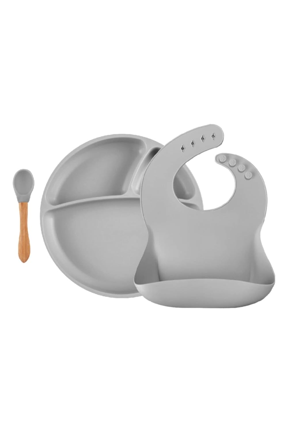 OiOi BLW Set II - Powder Grey (Tabaklı)