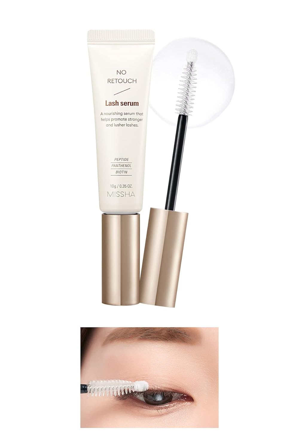 MISSHA Dökülme Karşıtı Kirpikleri Güçlendiren Besleyici Bakım Serumu No Retouch Lash Serum