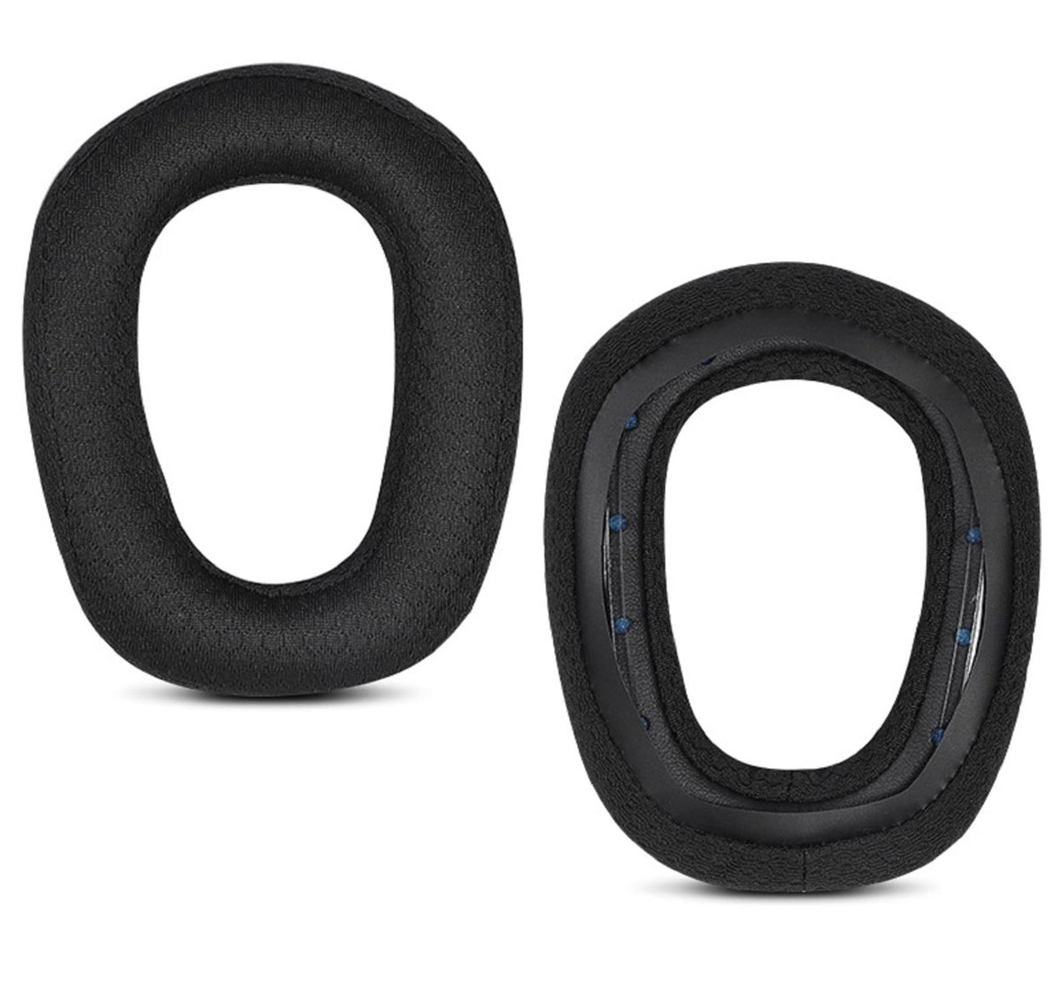 Logitech G435 Bluetooth Kablosuz Oyun Kulaklığı ile Uyumlu Yedek Kulak Pedleri Minder (G435 Siyah)