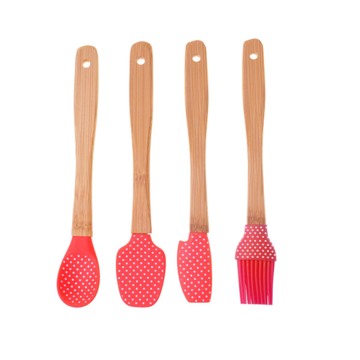 Bambum Bolly 4 Parça Spatula Seti Küçük