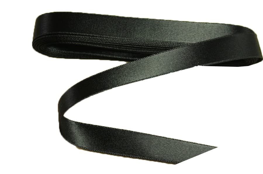 Benim Marifetlerim - Siyah Saten Kurdele 1 cm 10 metre