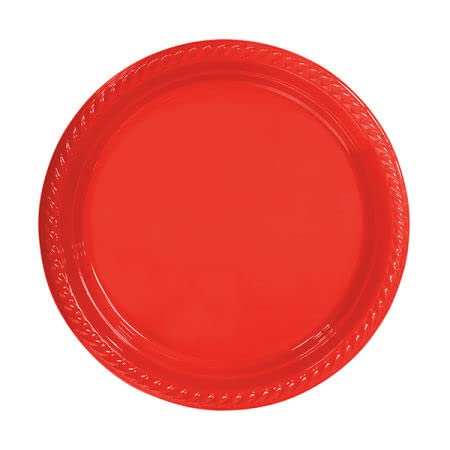 Benim Marifetlerim - Kırmızı Tabak 25 Adet 22 cm