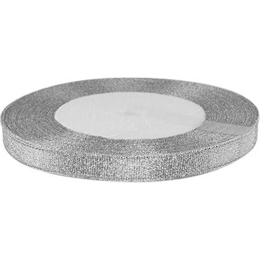 Benim Marifetlerim - Simli Gümüş Kurdele 1 cm 10 Metre