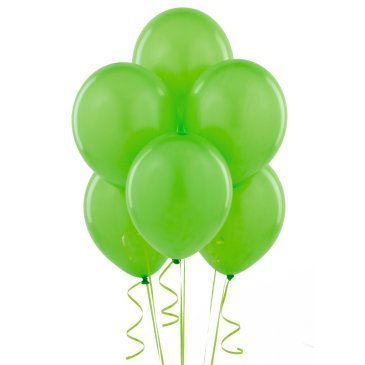 Benim Marifetlerim - Metalik Açık Yeşil Balon 12 inch 5 Adet