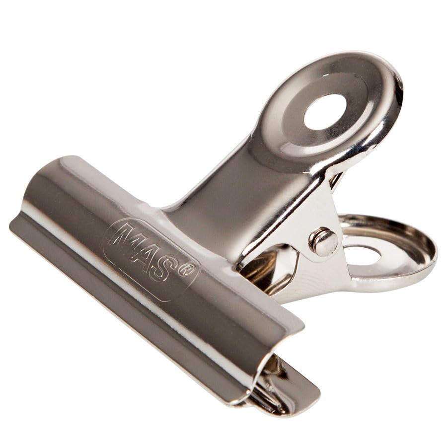 Benim Marifetlerim - Gümüş Metal Kıskaç 38 mm 6 Adet