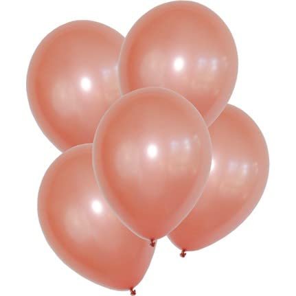 Benim Marifetlerim - Metalik Rose Gold Balon 12 İnch 10 Adet
